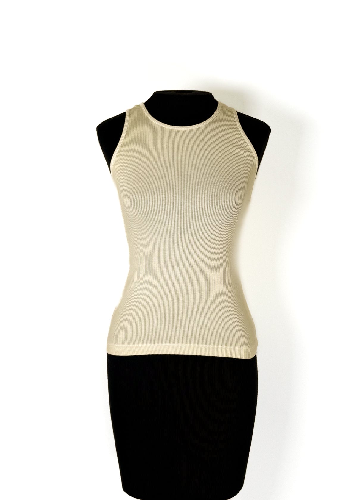 ENZA COSTA Cotton Rib Boy Tank Top - Flan