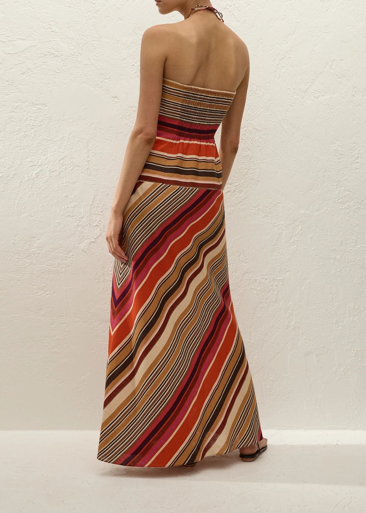 FAITHFULL THE BRAND Clara Maxi Dress - Murano Amber