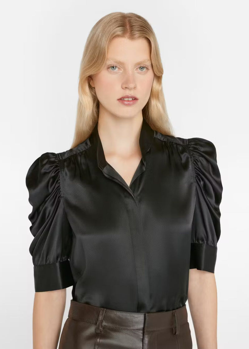 FRAME Gillian Top - Noir