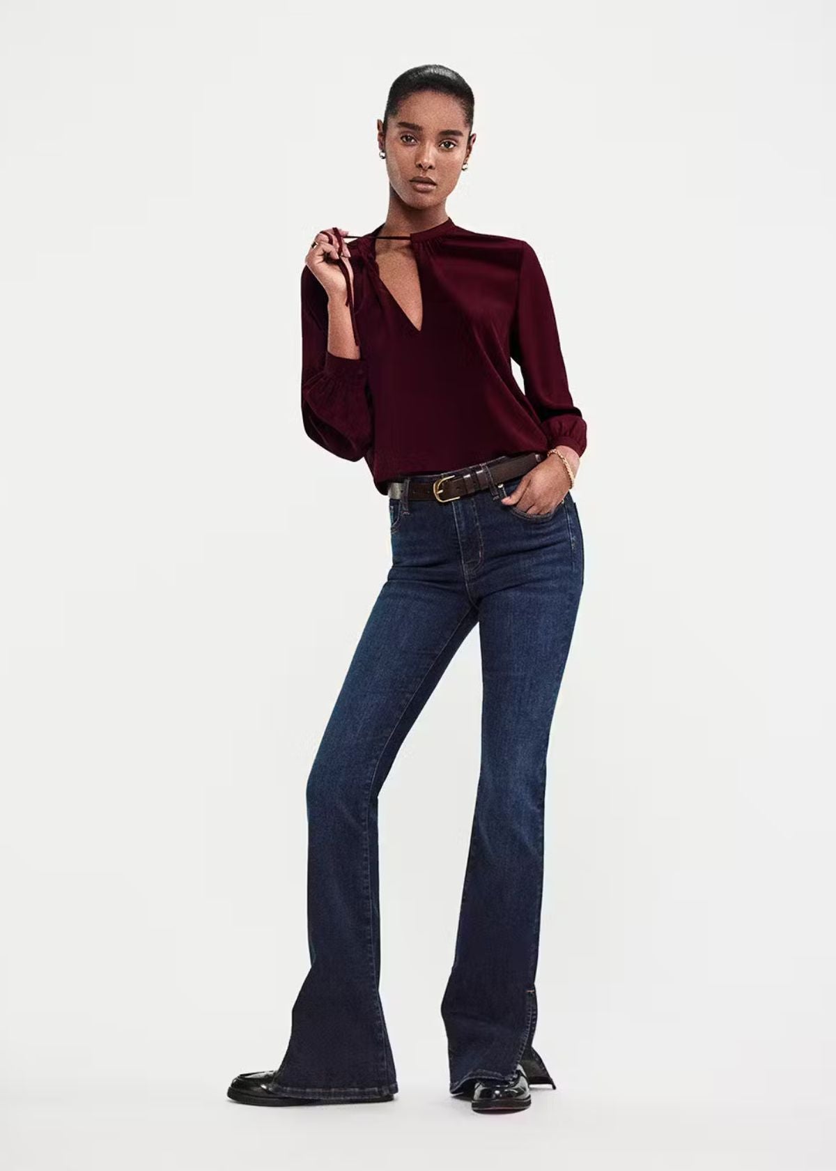 Frame le mini bootcut fashion jeans