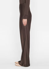FRAME Wide Leg Pull On Pant - Espresso
