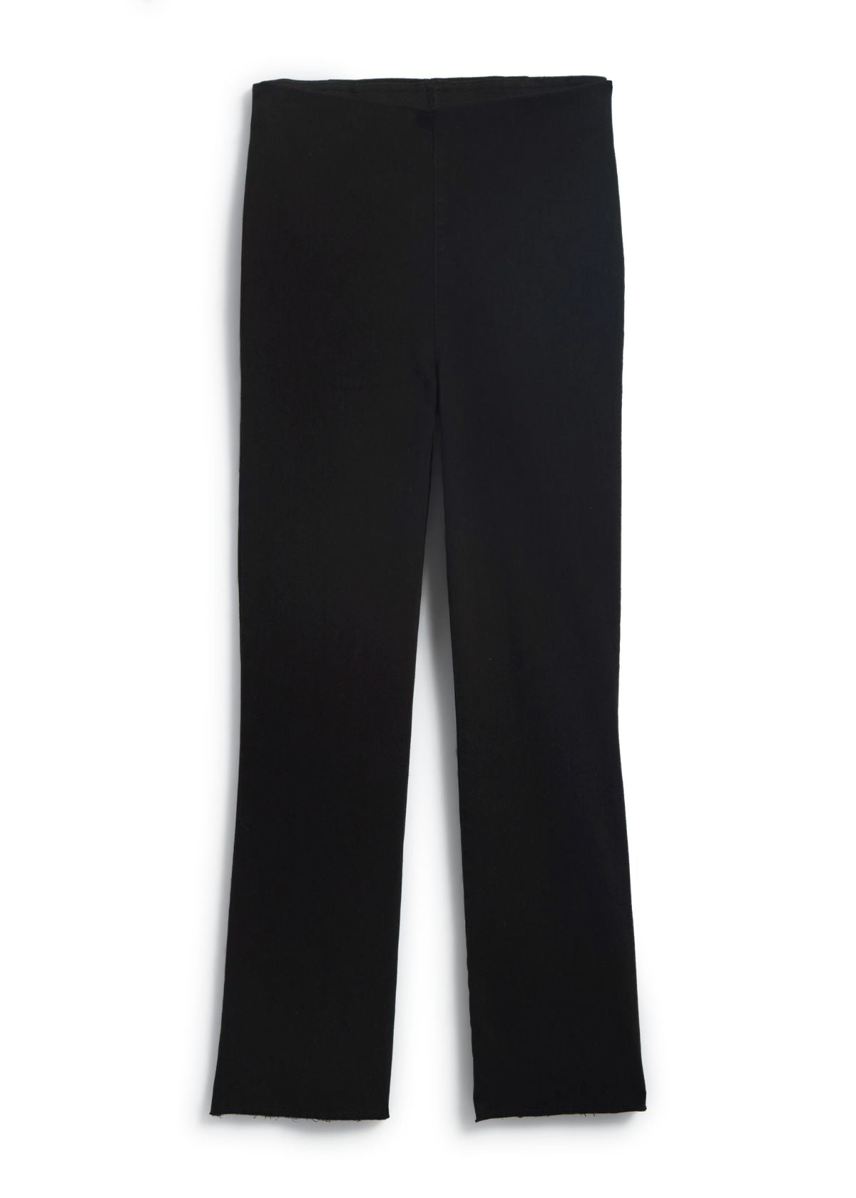 FRANK & EILEEN Killian Illusion Crop Jean - Black