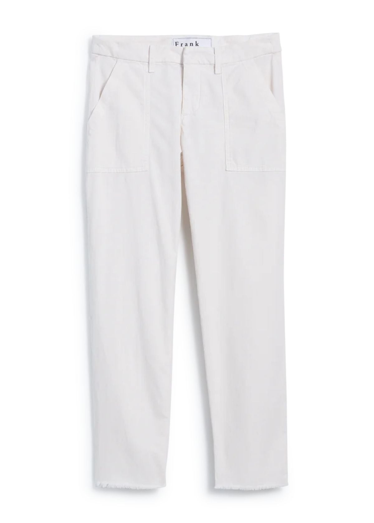 FRANK & EILEEN Blackrock Utility Pant - Chalk