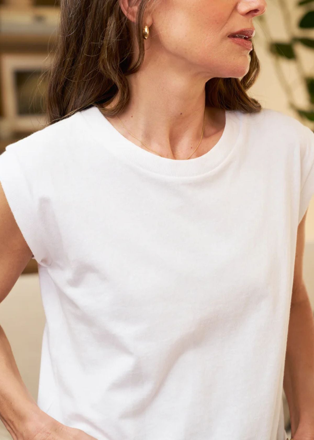 FRANK & EILEEN Aiden Vintage Muscle Tee - White