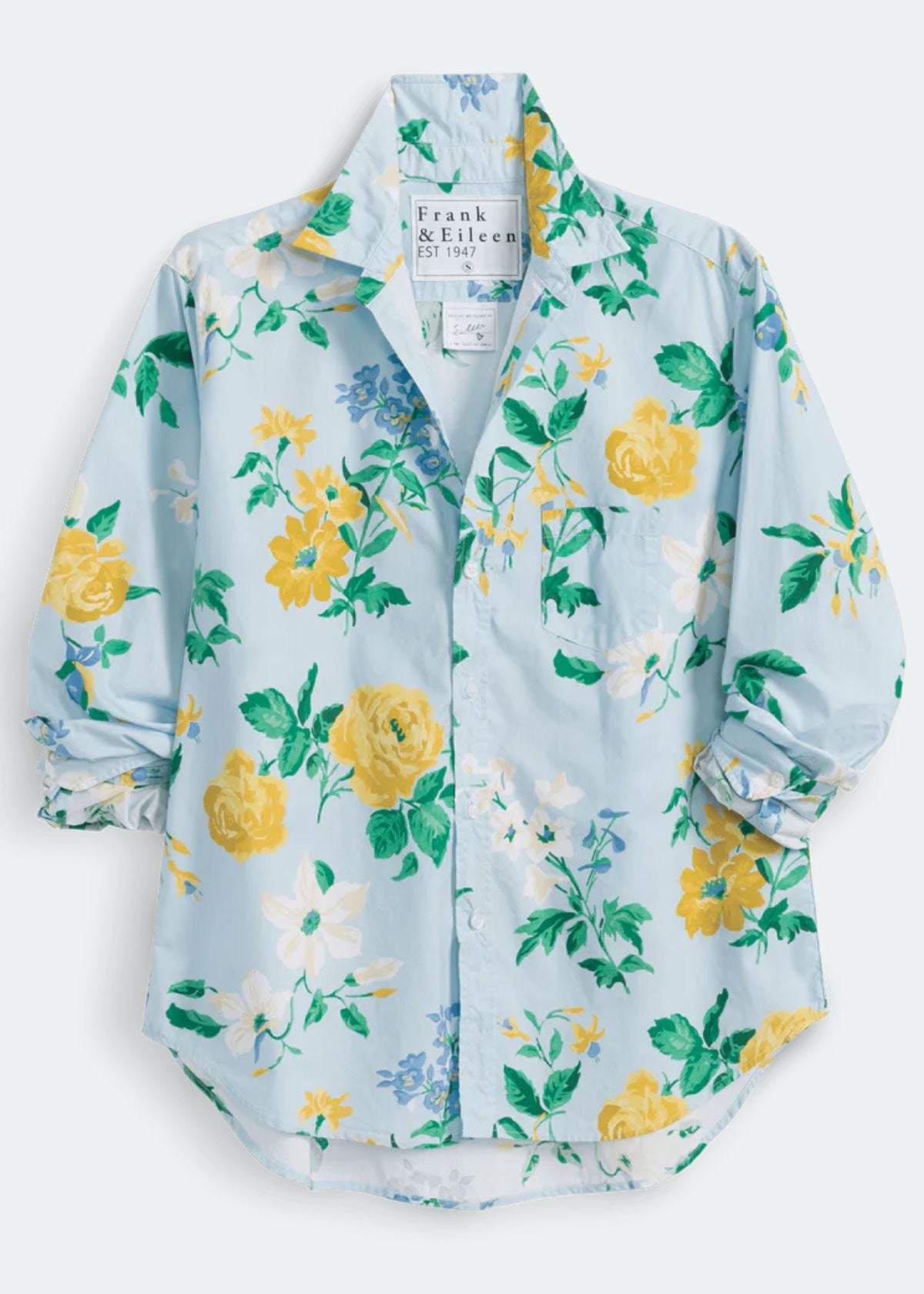 FRANK & EILEEN Eileen Relaxed Top - Spring Bouquet