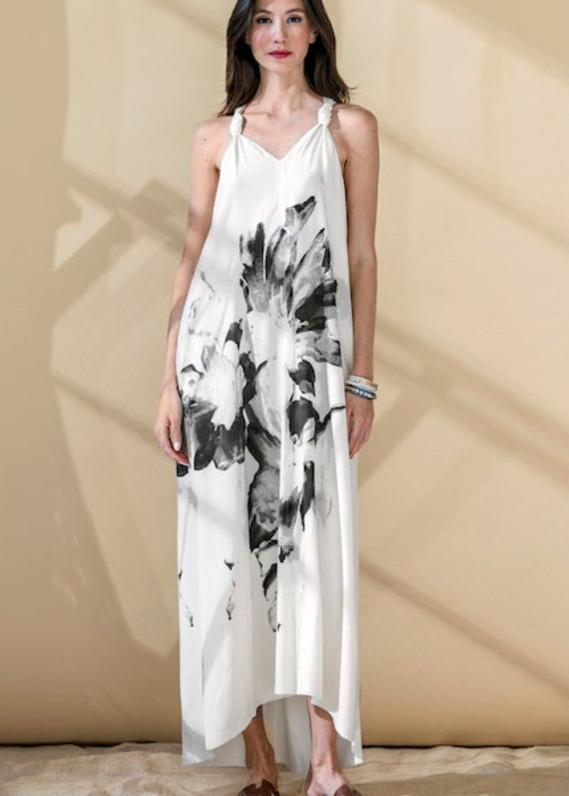 GO SILK "Go Tied Up in Knots" Dress - A Bloom with a View