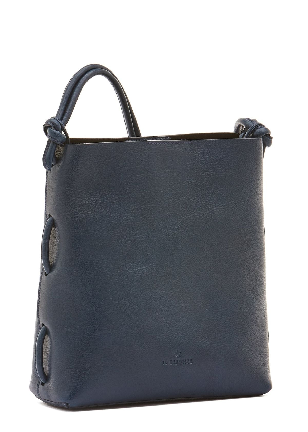 IL BISONTE Snodo Shoulder Handbag - Ultramarine Blue