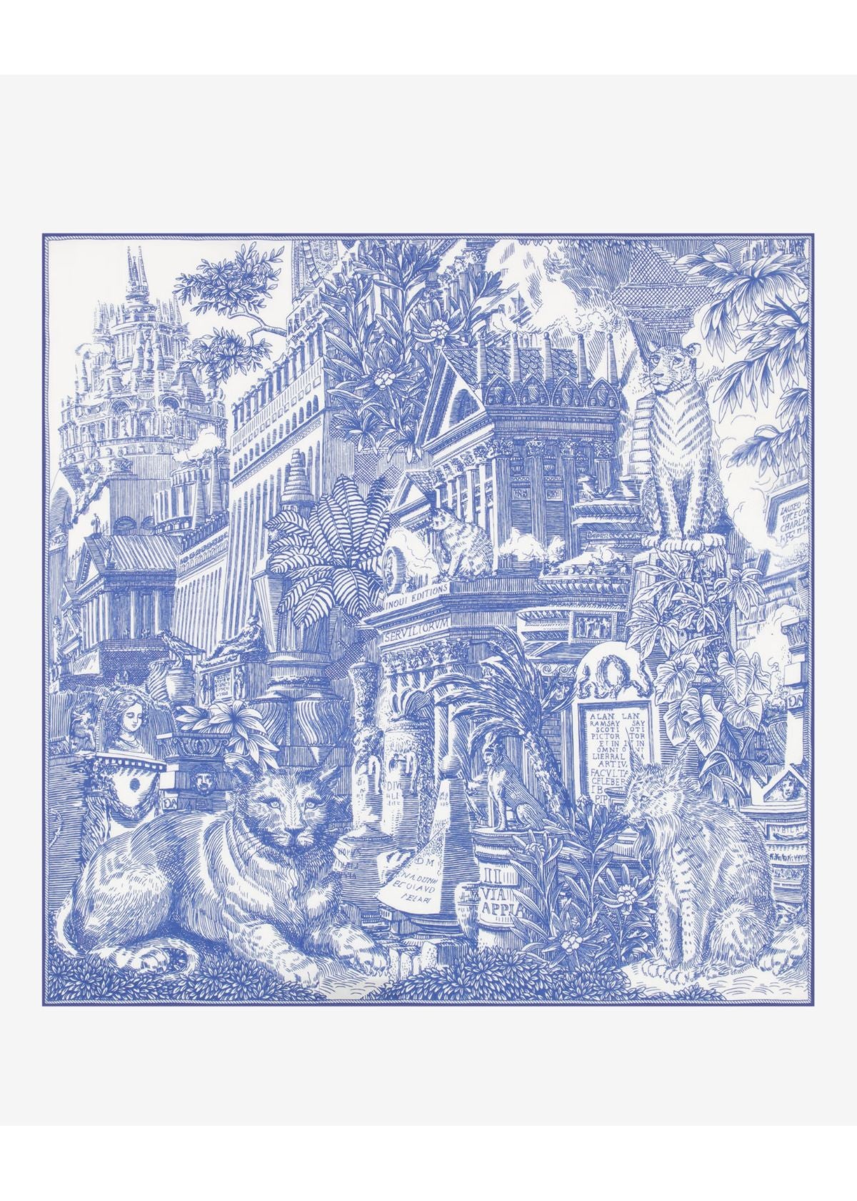 INOUI EDITIONS Square 65 Piranesi - Blue