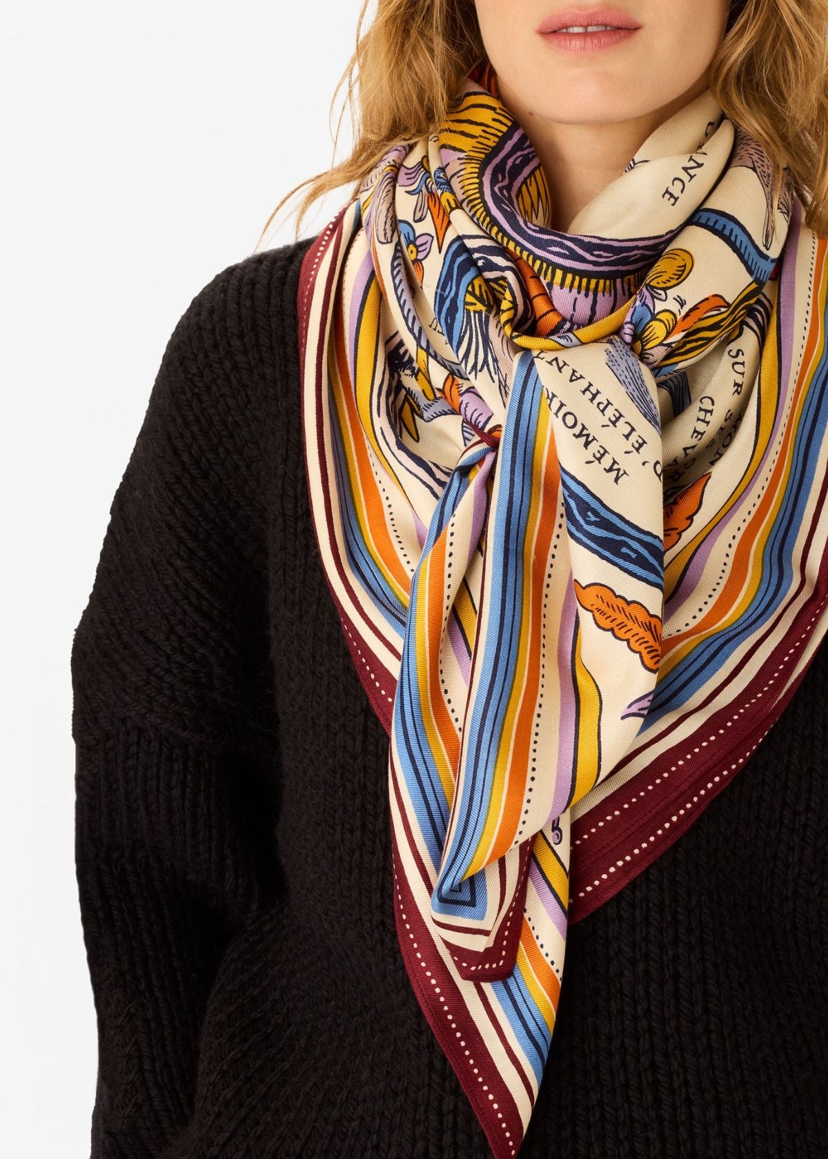 INOUI EDITIONS Chance 130 Scarf - Autumn