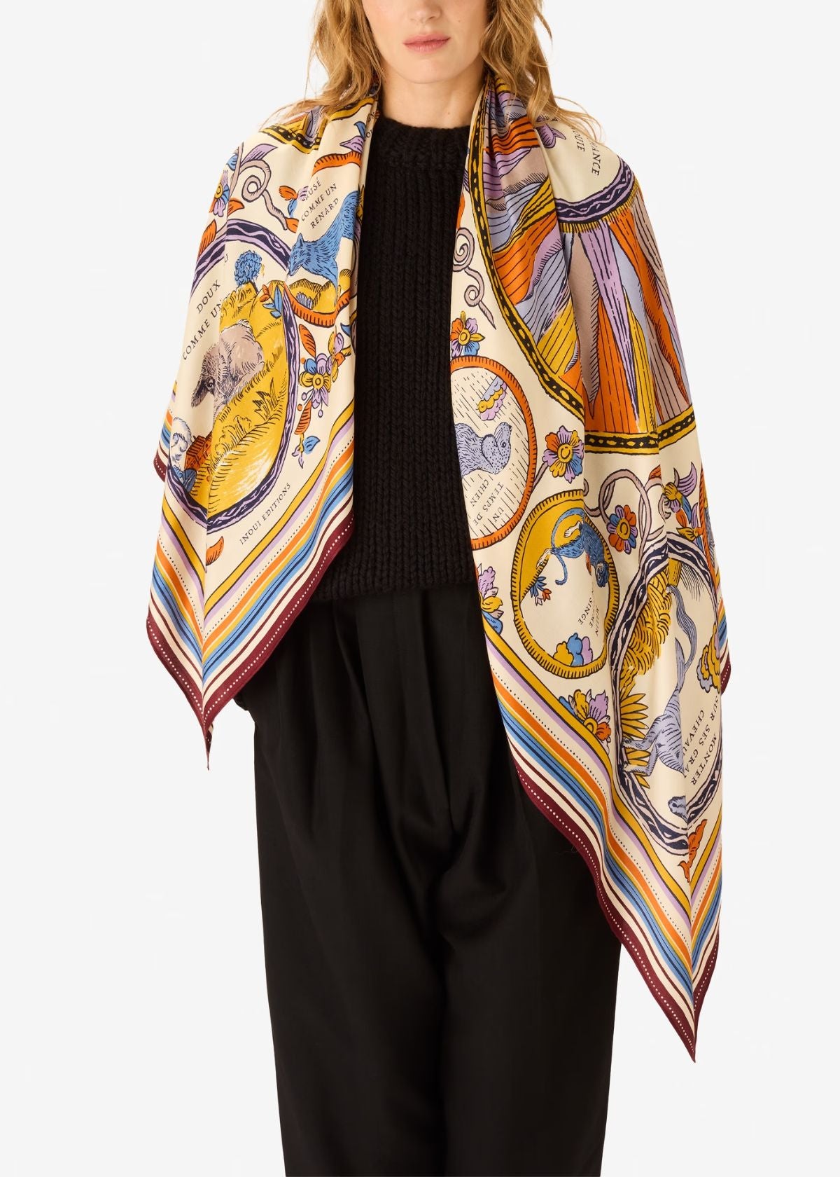 INOUI EDITIONS Chance 130 Scarf - Autumn