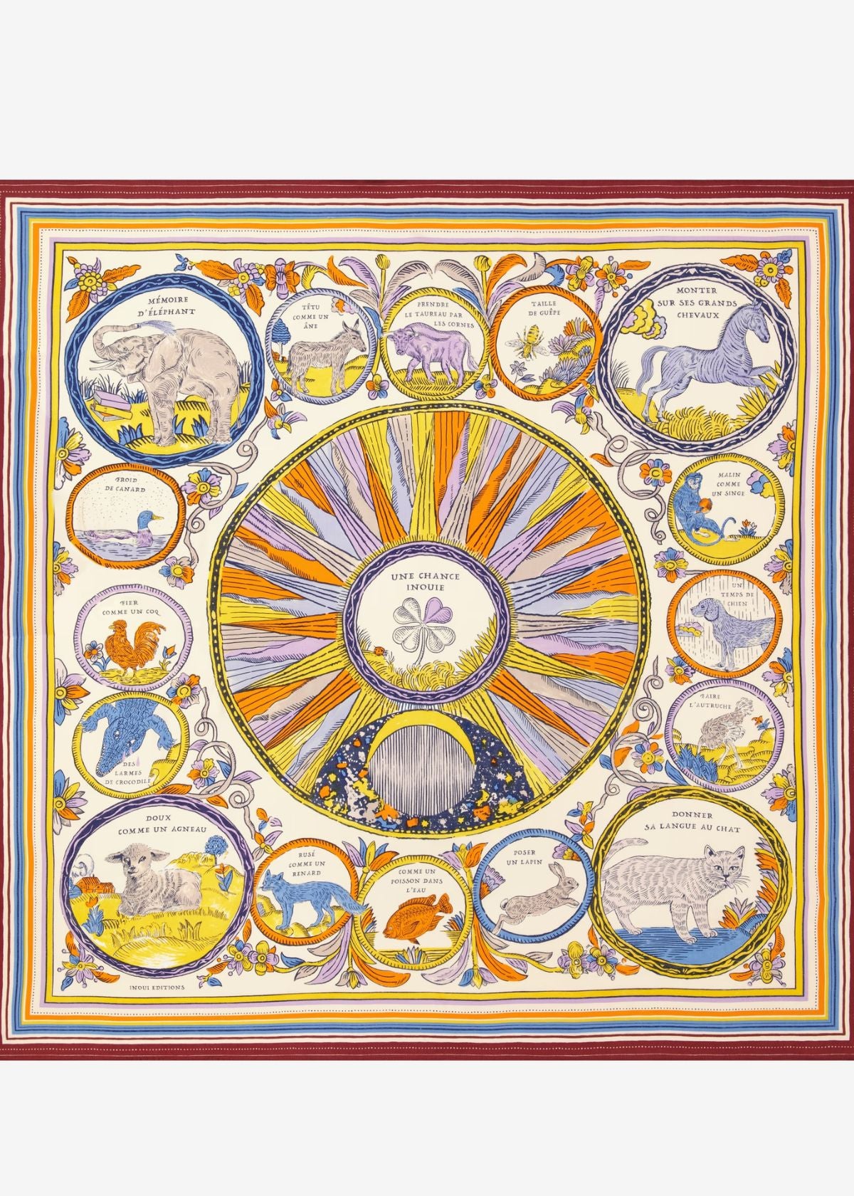 INOUI EDITIONS Chance 130 Scarf - Autumn