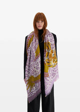 INOUI EDITIONS Dragon 70 Scarf - Yellow