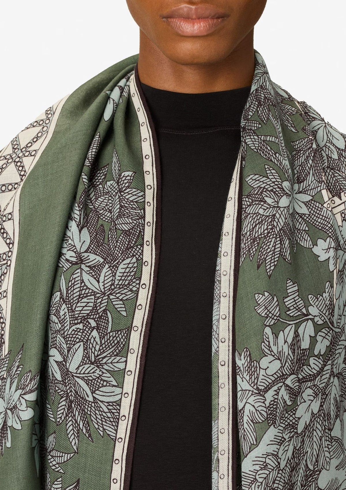 INOUI EDITIONS 1889 80 Scarf - Khaki