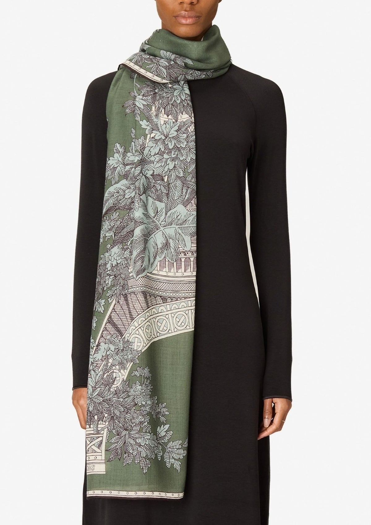 INOUI EDITIONS 1889 80 Scarf - Khaki