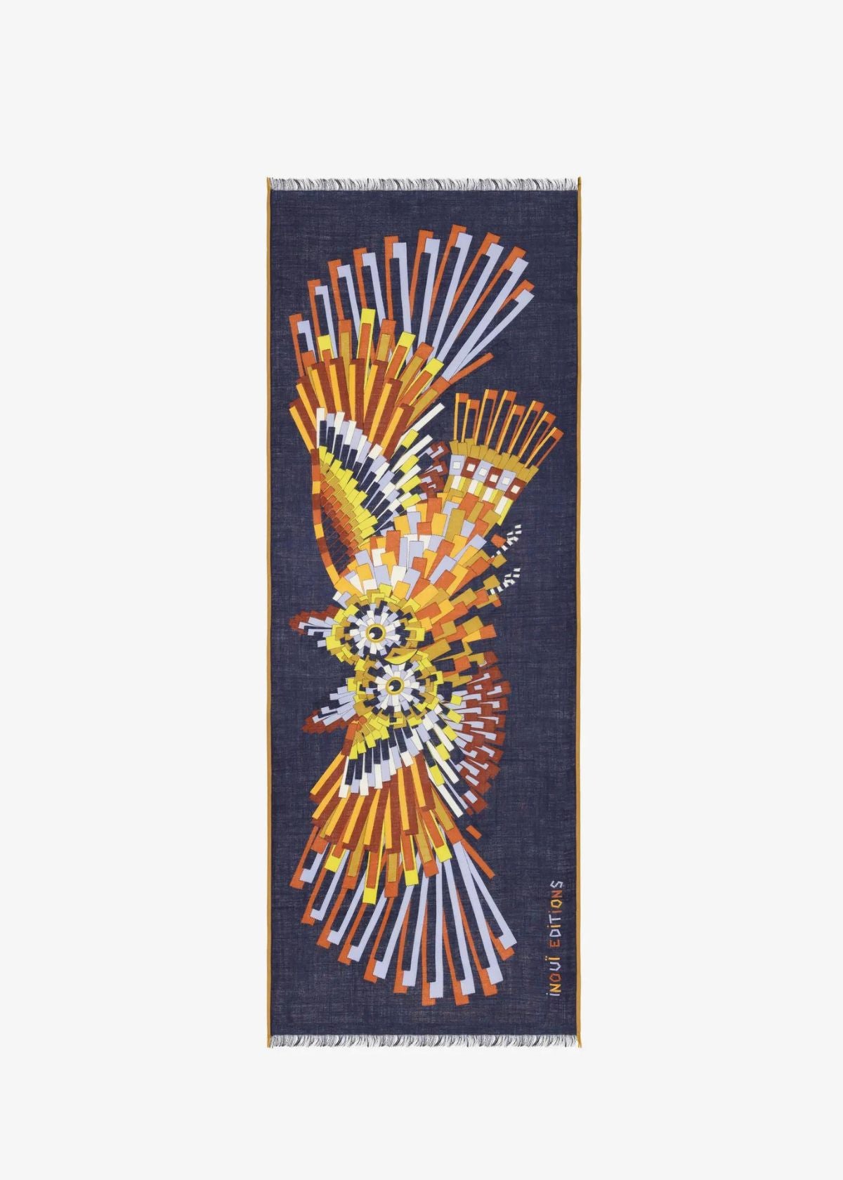 INOUI EDITIONS Sirocco 70 Scarf - Navy