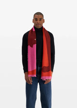 INOUI EDITIONS Amour 100 Scarf - Pink