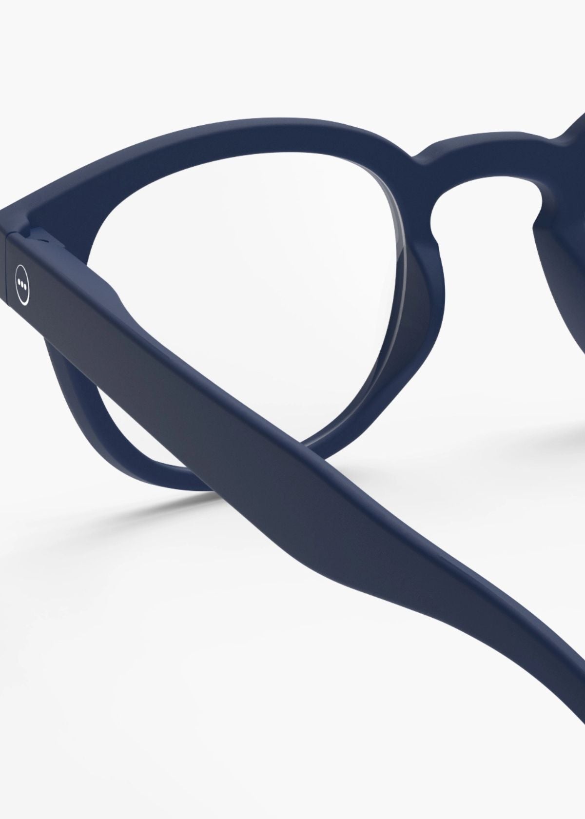 IZIPIZI Retro Square Reading Glasses #C - Navy Blue