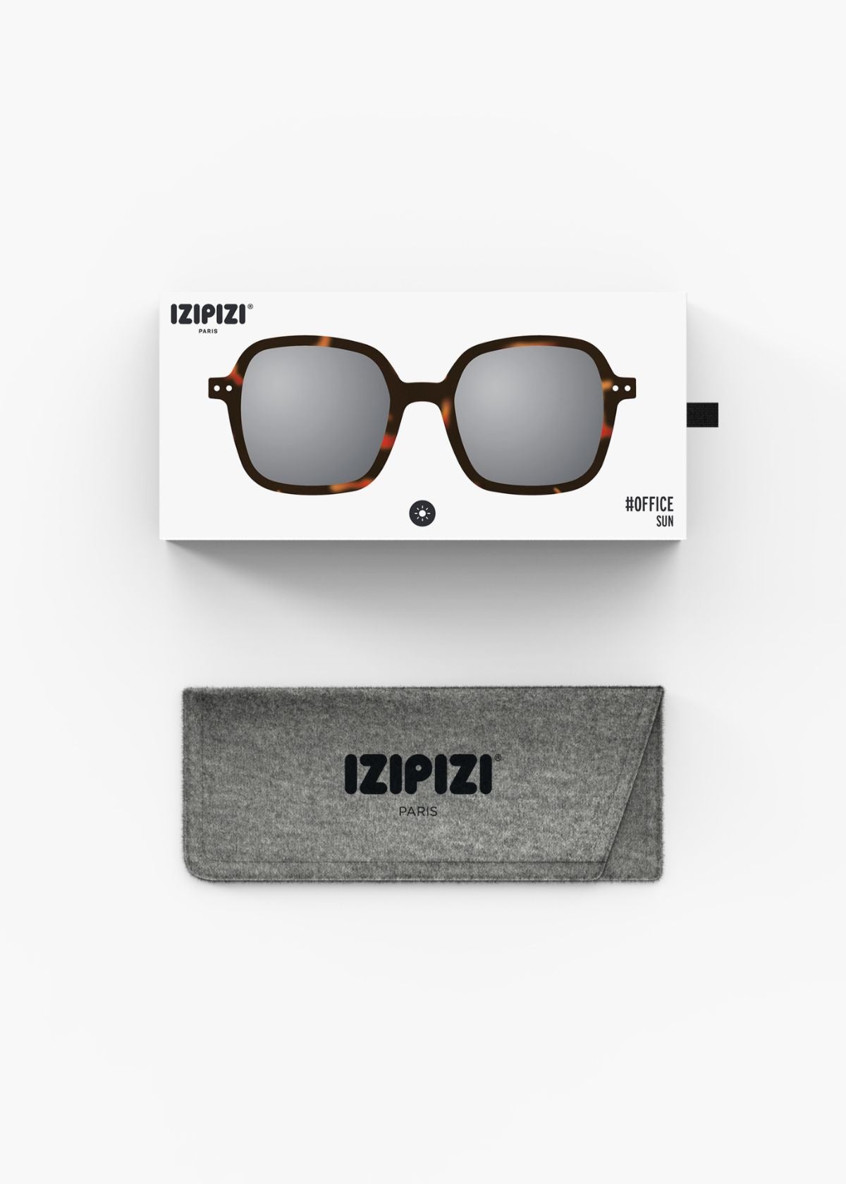 IZIPIZI #OFFICE Oversized Sunglasses - Tortoise