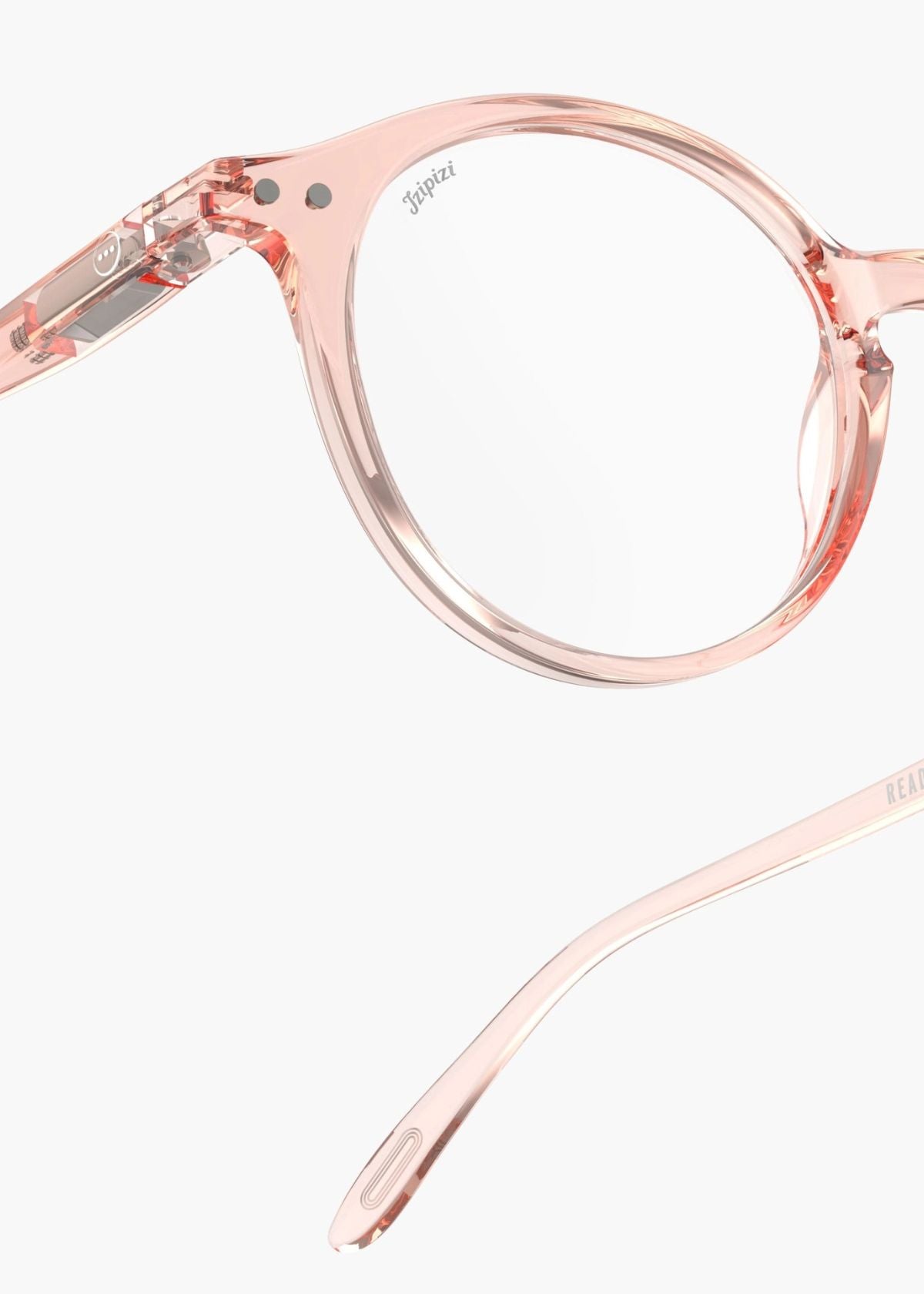 IZIPIZI Iconic Round Reading Glasses #D - Sporty Blush