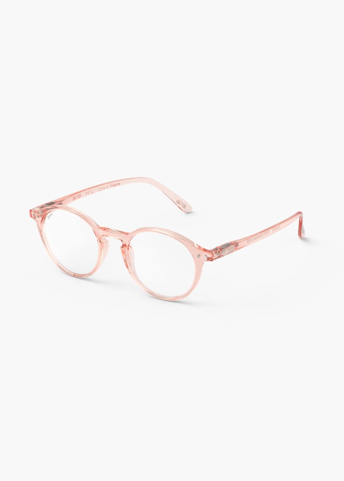 IZIPIZI Iconic Round Reading Glasses #D - Sporty Blush