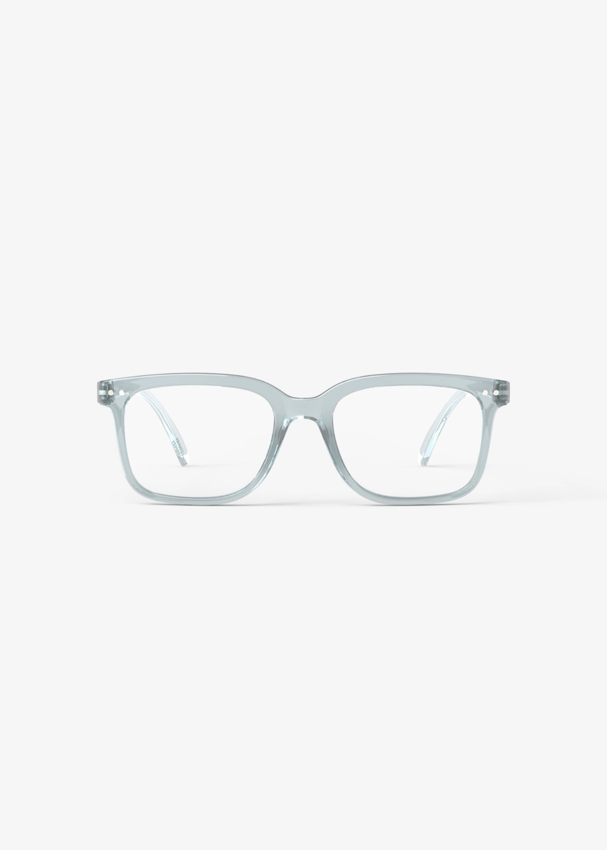 IZIPIZI Rectangular Reading Glasses #L - Frozen Blue
