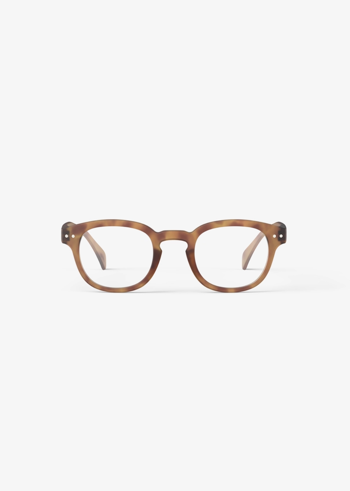 IZIPIZI Retro Square Reading Glasses #C - Havane