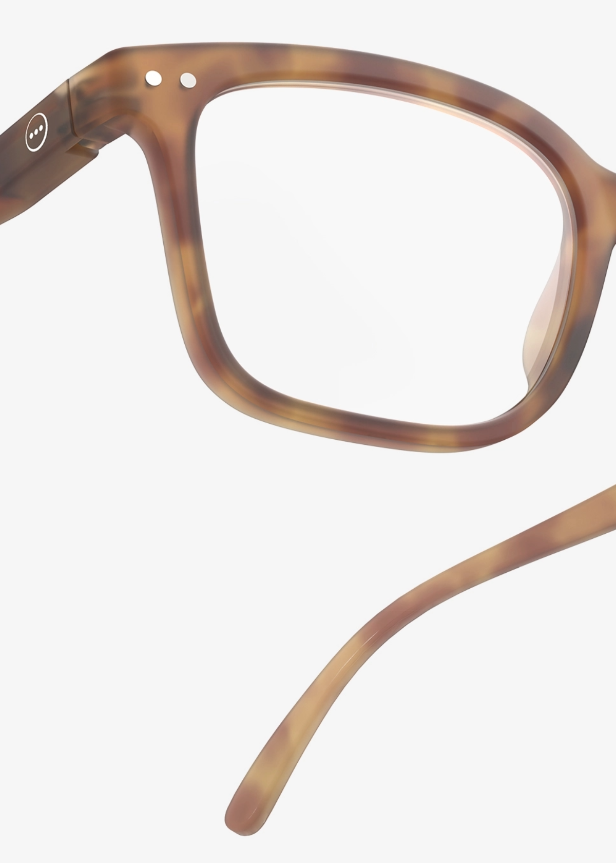 IZIPIZI Rectangular Reading Glasses #L - Havane