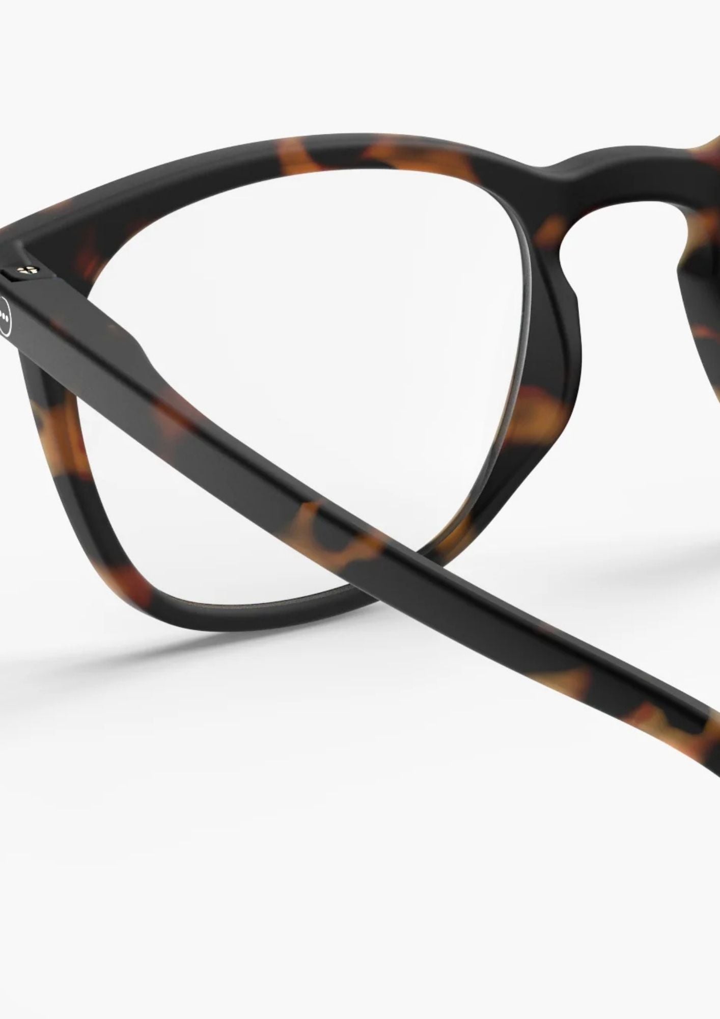 IZIPIZI Trapezium Shaped Reading Glasses #E - Acrylic Tortoise