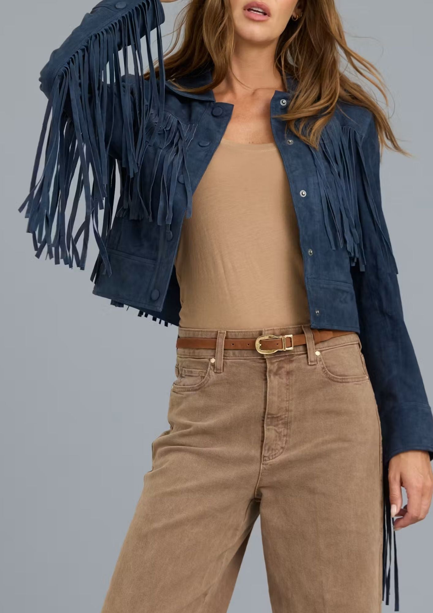 JAKETT Shania Washed Suede - Twilight