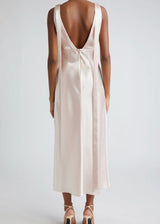 JASON WU COLLECTION Crepe Back Satin Cocktail Dress - Rosewater