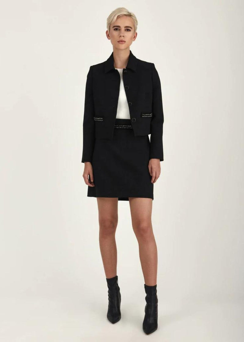 JUDITH & CHARLES Dom Jacket - Black