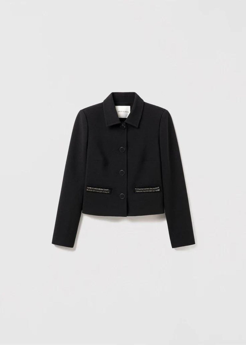 JUDITH & CHARLES Dom Jacket - Black