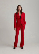 JUDITH & CHARLES Orsay Pant - Scarlet