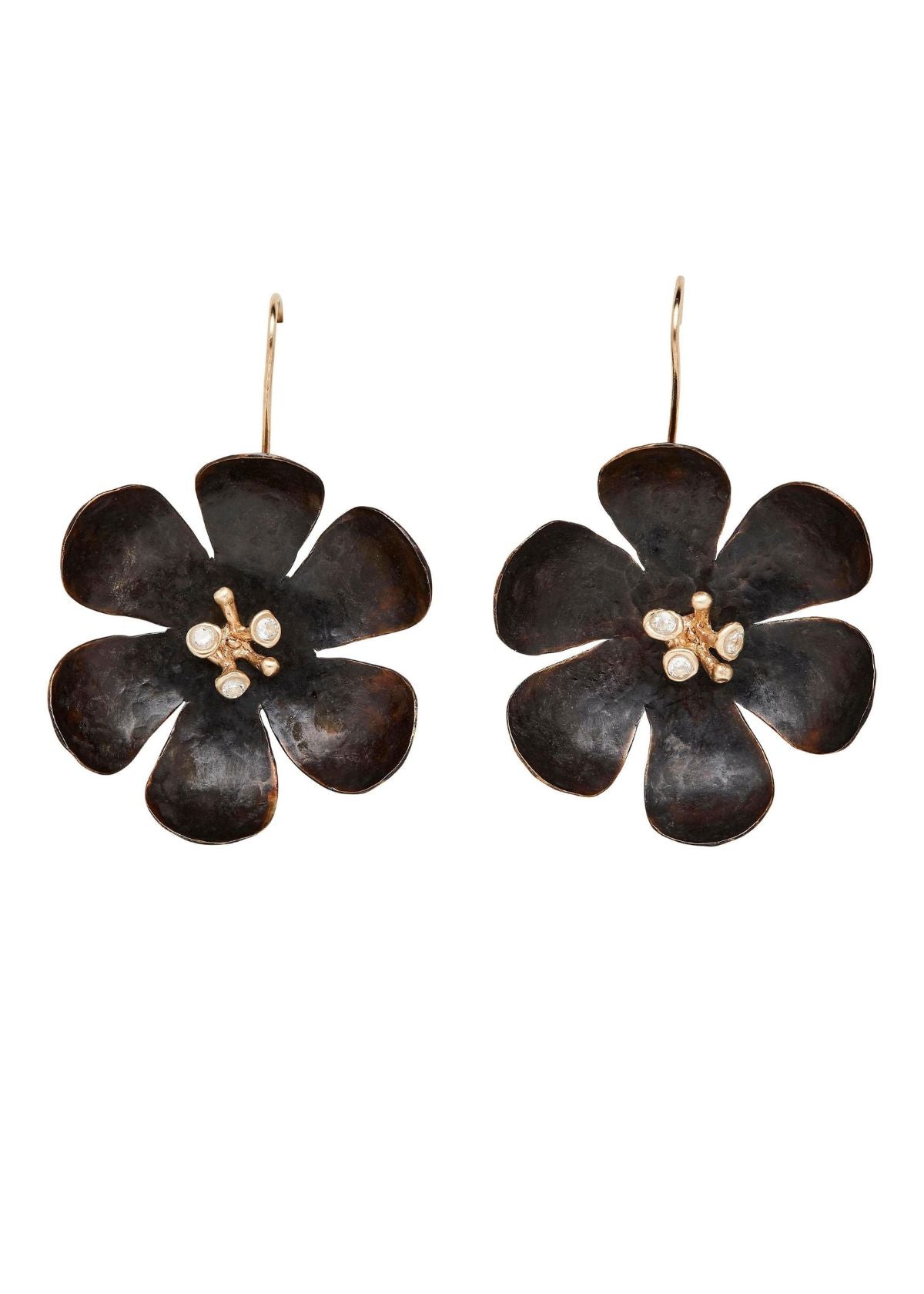 JULIE COHN Hellebore Bronze Earring