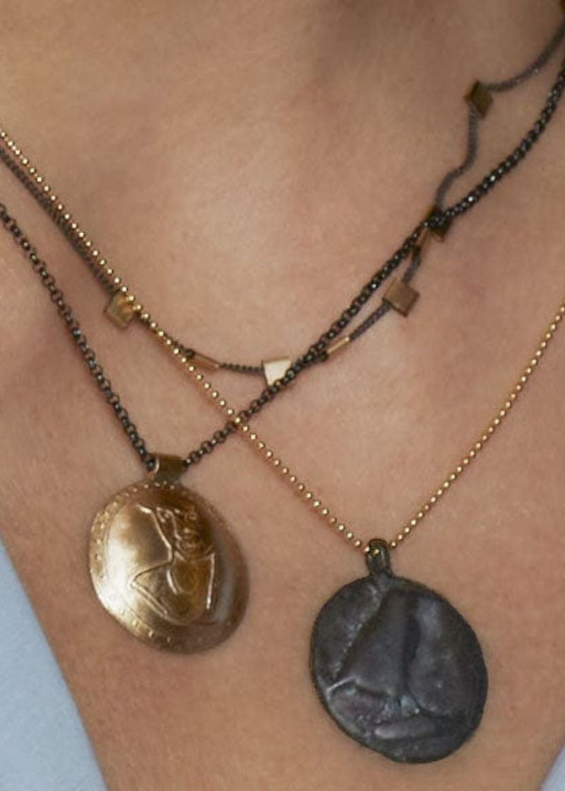 JULIE COHN DESIGN Raven Pendant Necklace