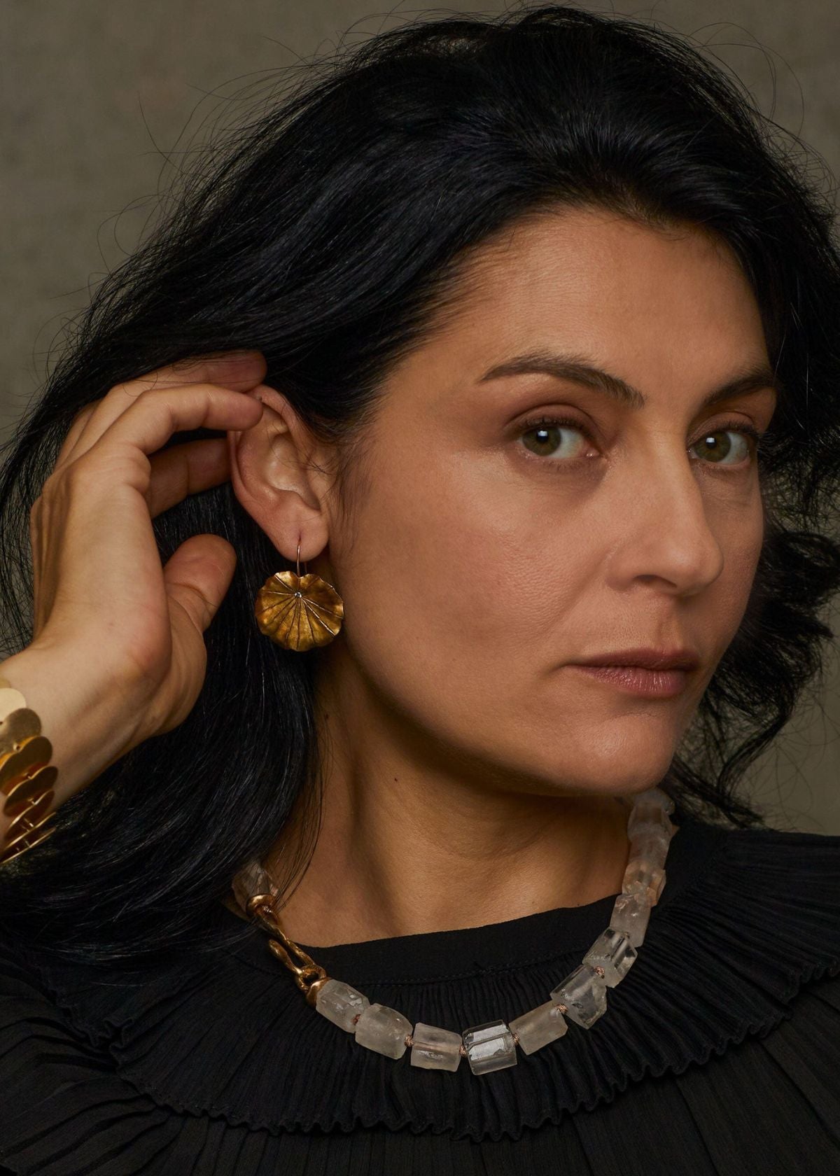 JULIE COHN Pennywort Bronze Earring