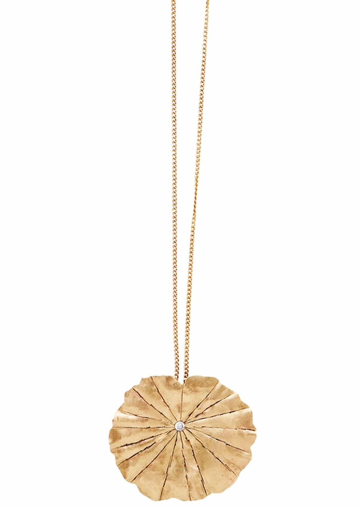 JULIE COHN Pennywort Bronze Pendant Necklace