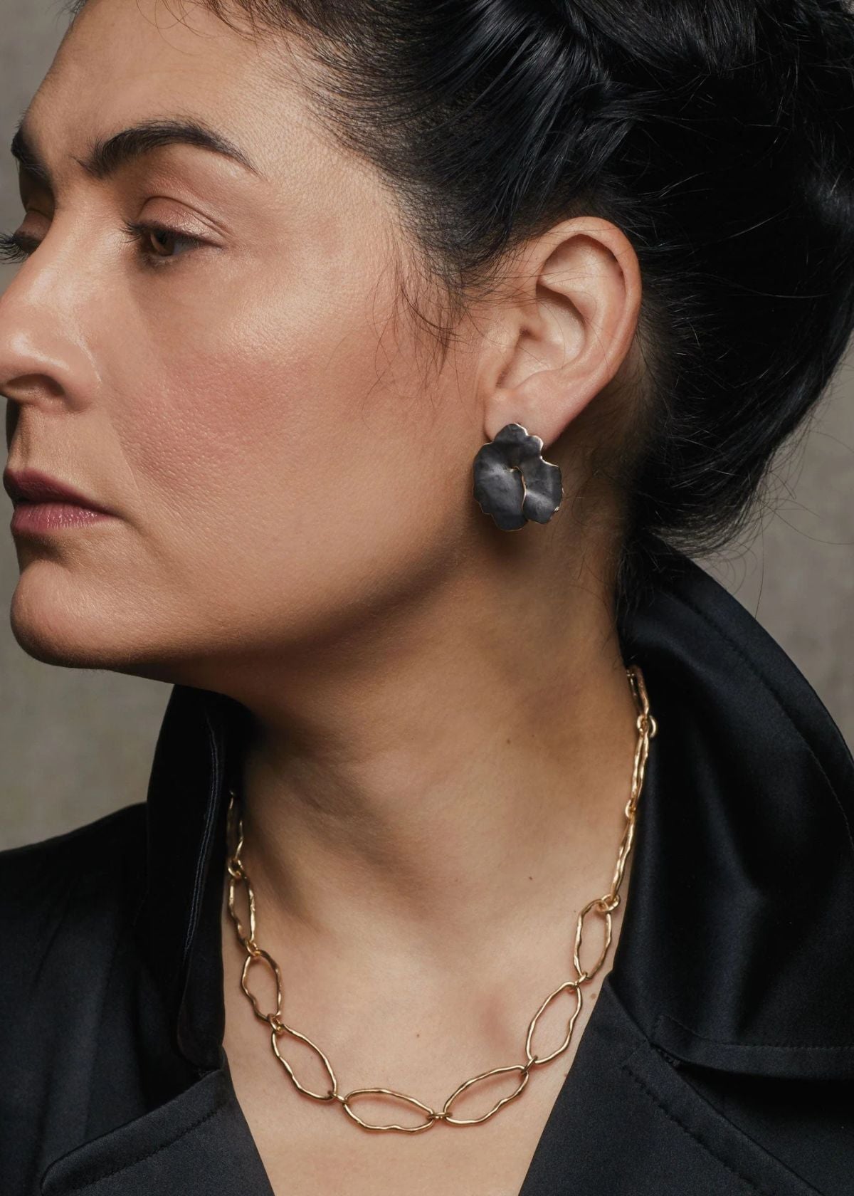 JULIE COHN Woodland Black Bronze Earring