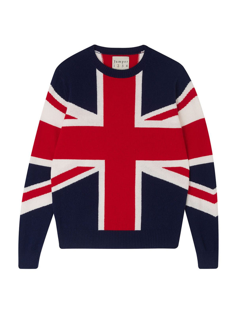 JUMPER 1234 Union Jack Sweater
