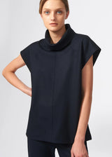 KAL RIEMAN Seamed Turtleneck - Midnight