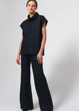 KAL RIEMAN Seamed Turtleneck - Midnight