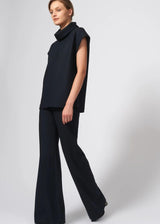 KAL RIEMAN Seamed Turtleneck - Midnight