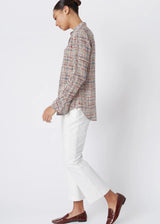KAL RIEMAN Juliet Top - Sketch Plaid