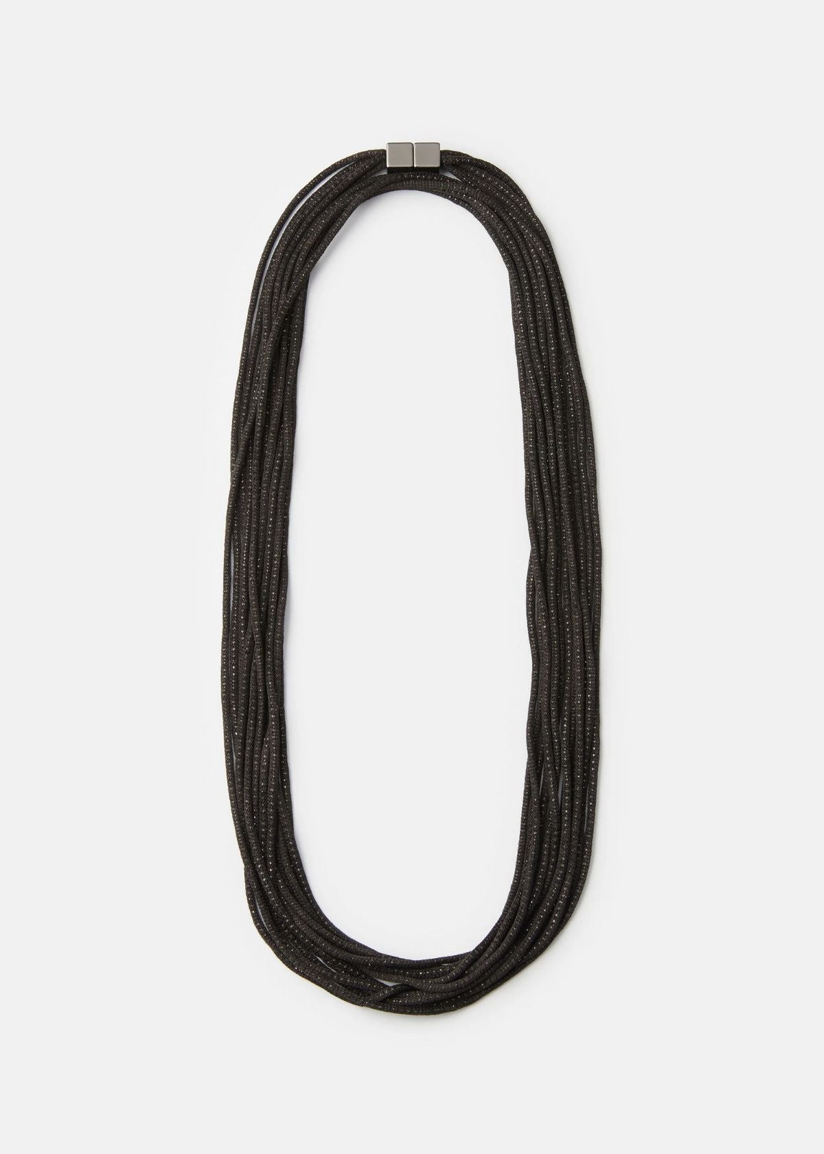 LAFAYETTE 148 Signature Mesh Necklace - Black