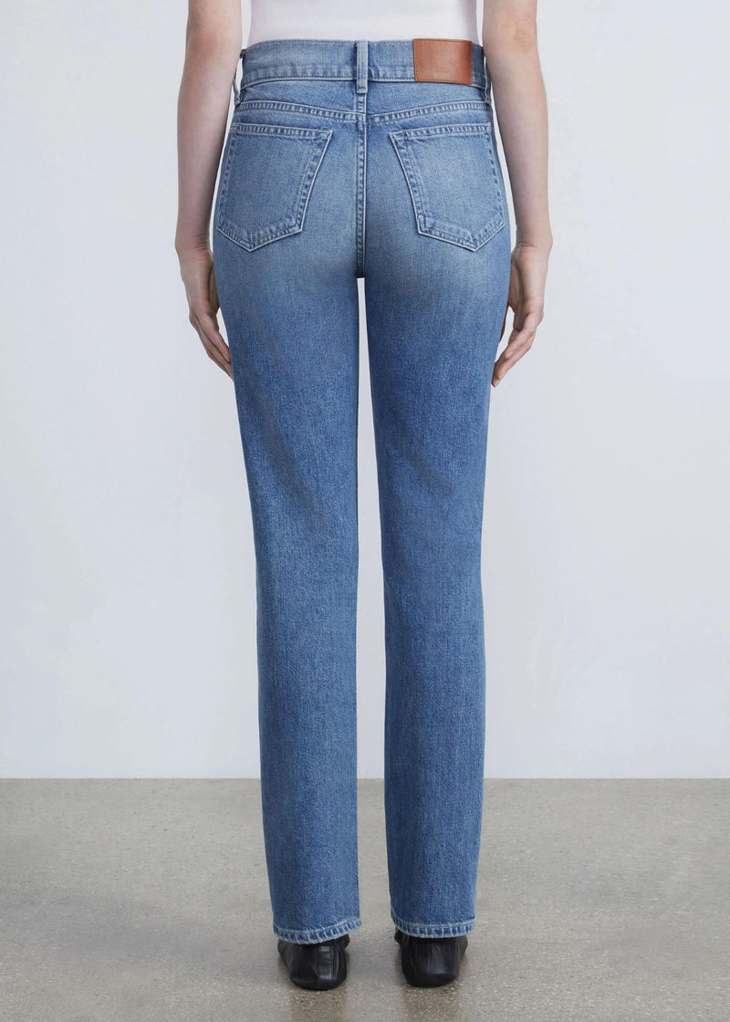 LAFAYETTE 148 Reeve Straight Ankle Jean - Faded Skyline