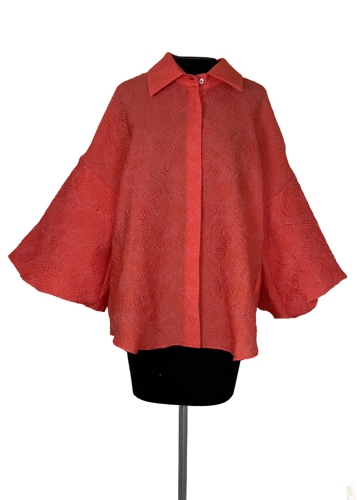 LE SARTE PETTEGOLE Kimono Sleeve Top - Poppy