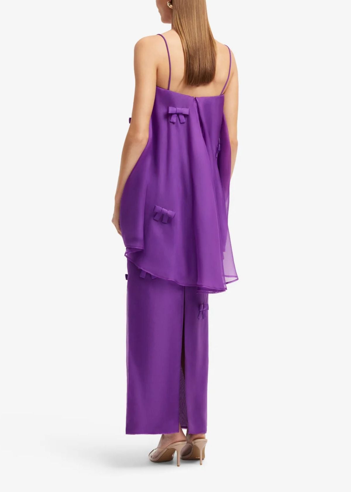 LEO LIN Jing Bow Maxi Skirt - Eminence