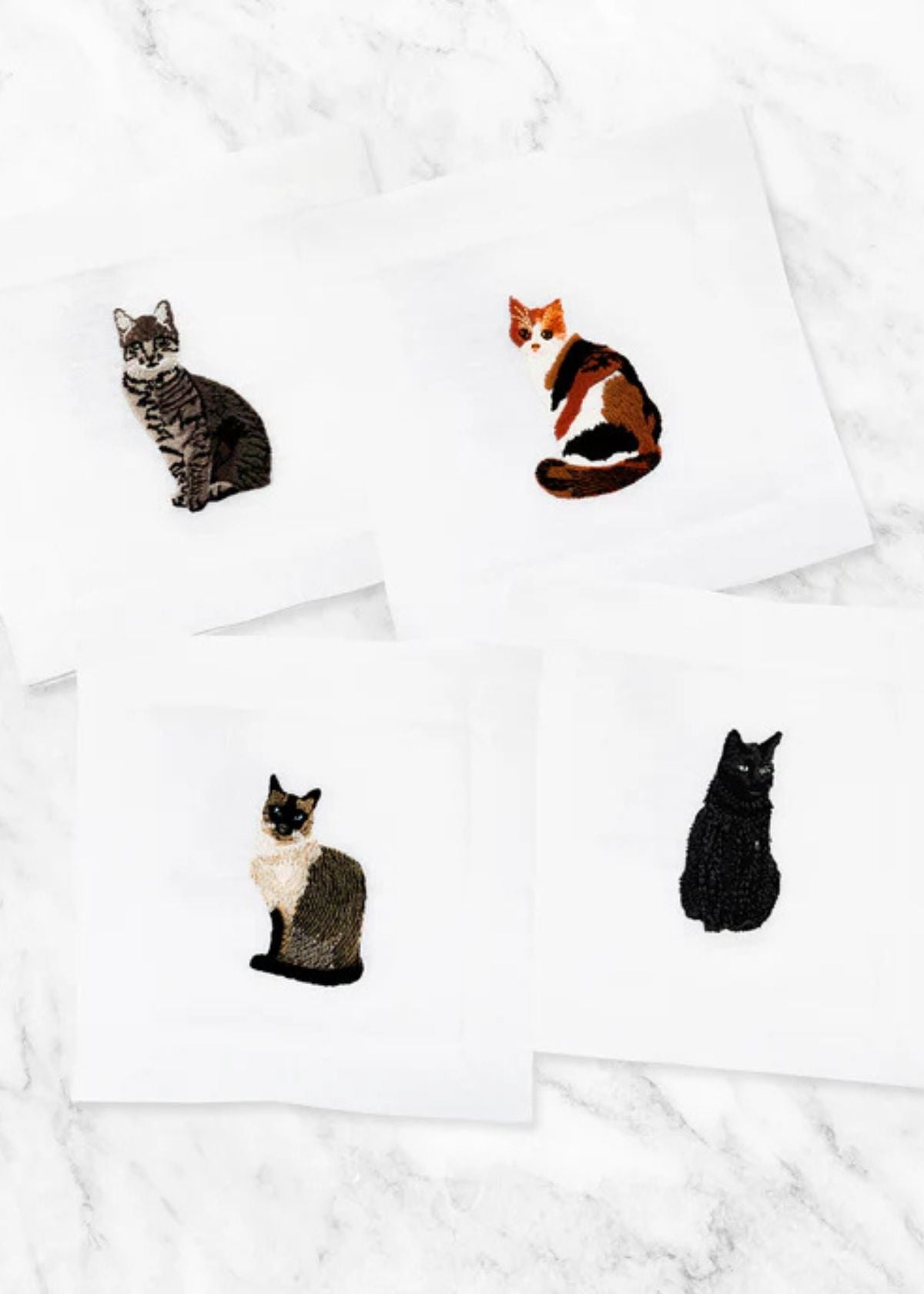 LETTERMADE Cat Cocktail Napkin - Combo Set