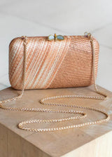 LIKHÂ Coral Kimono Clutch Handbag