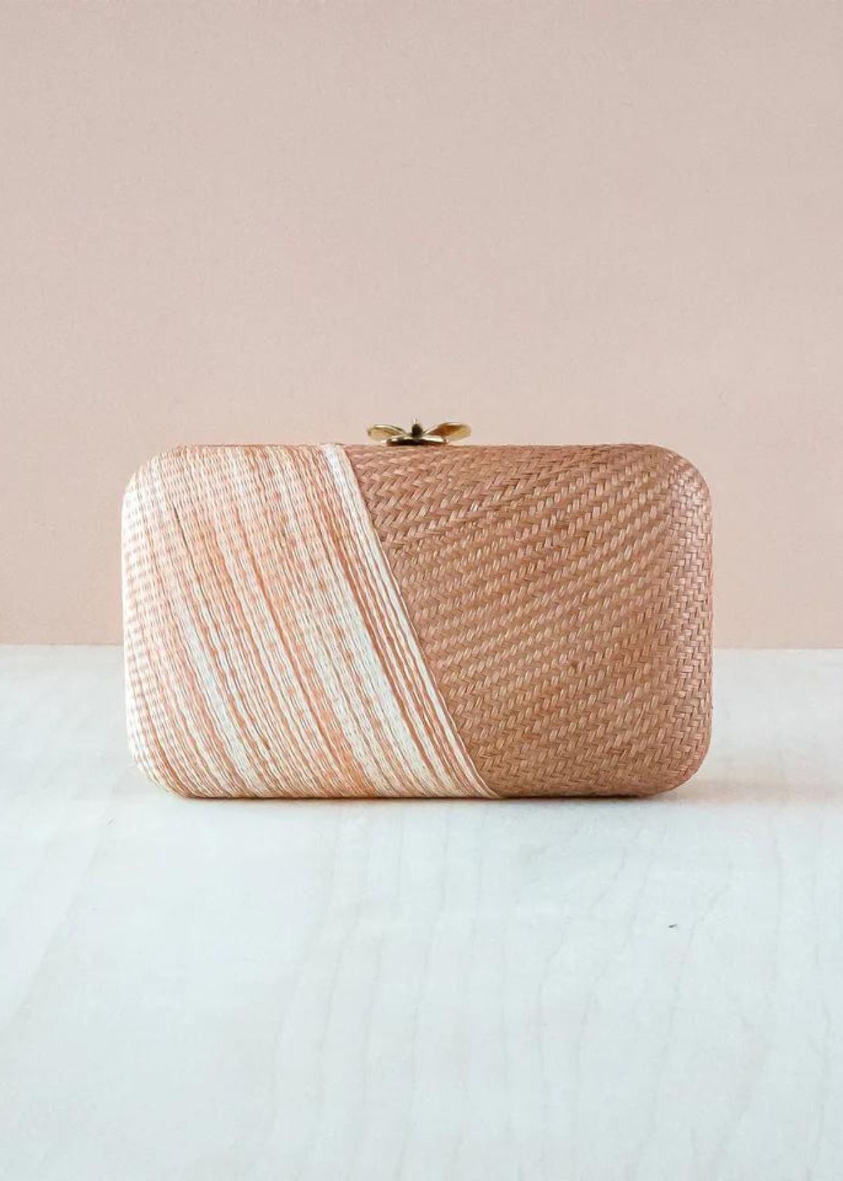 LIKHÂ Coral Kimono Clutch Handbag